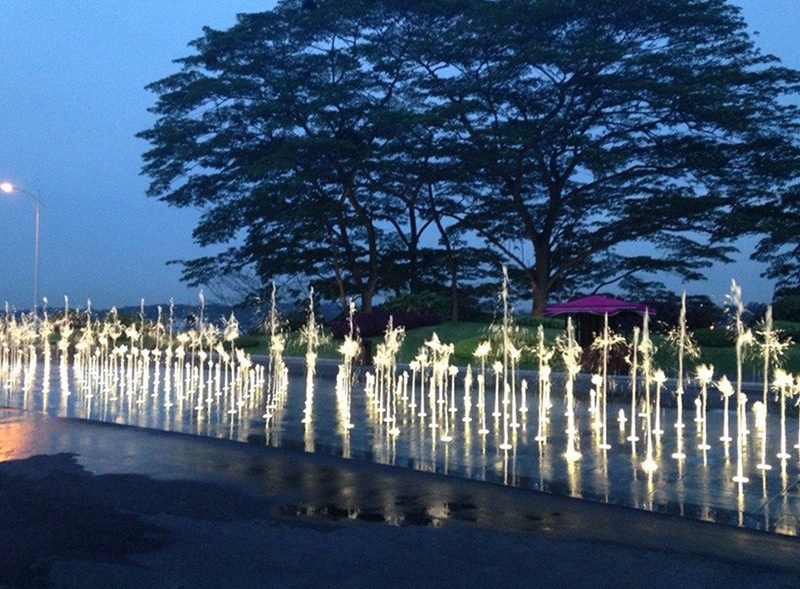 旱地喷泉