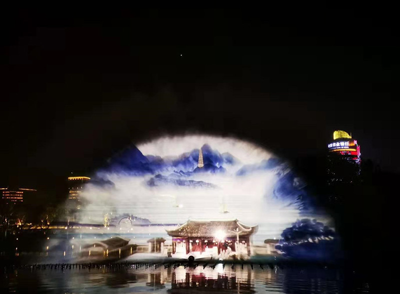 激光喷泉
