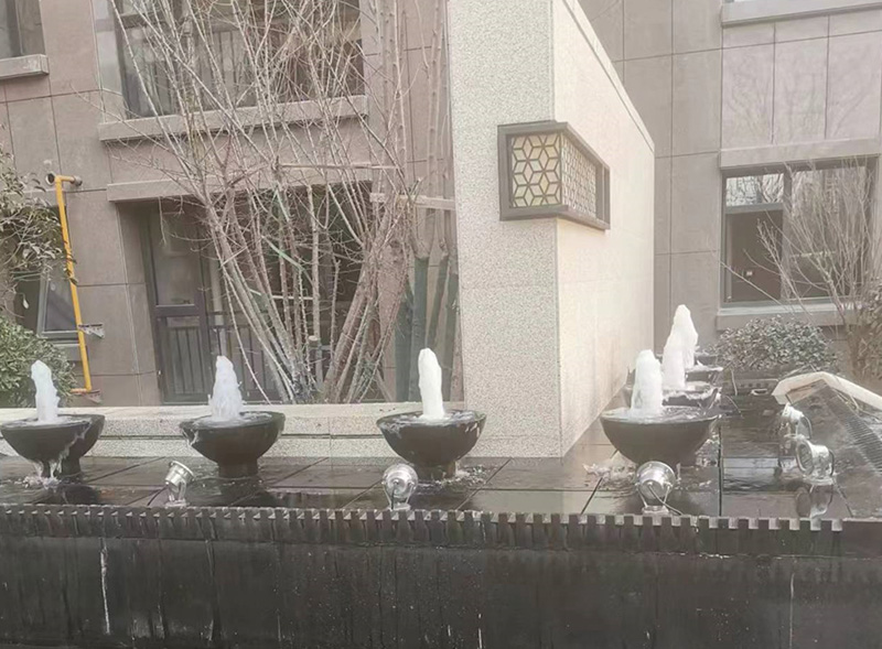 雕塑喷泉